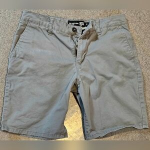 RSQ Gray Mid-Length Chino Shorts